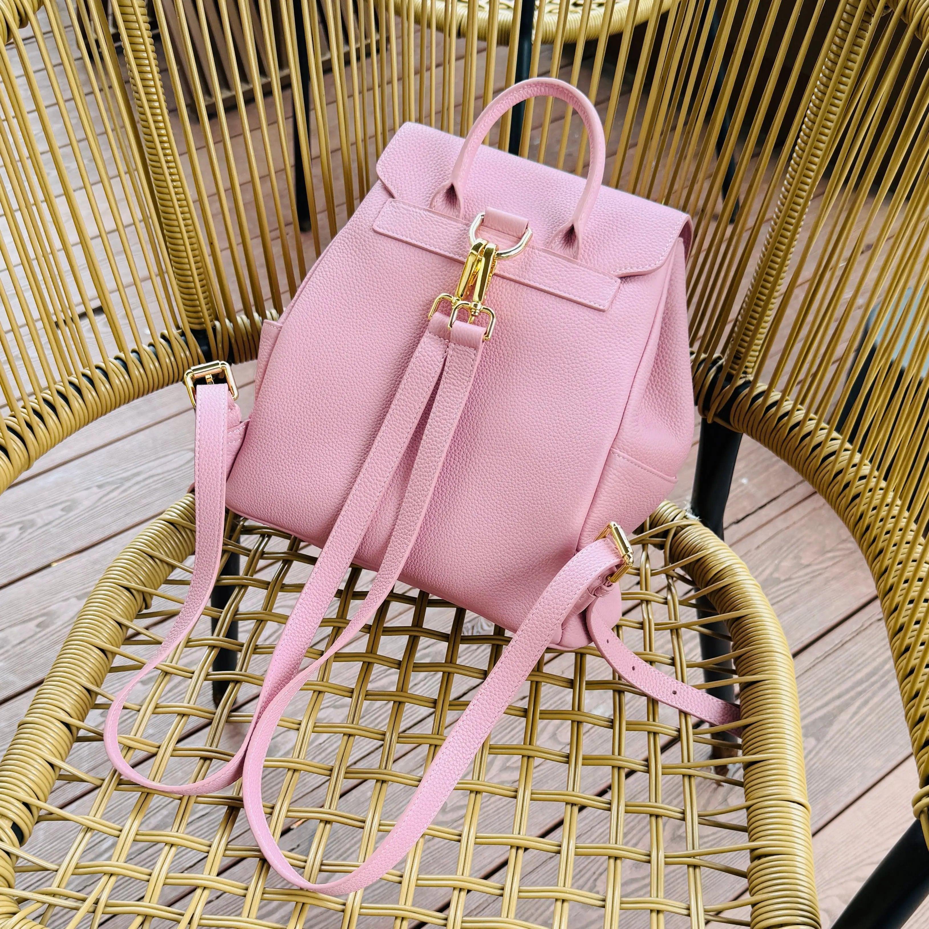 Pre Order - Luxury Backpack - Togo Leather - 3 Colors dressupyourpurse