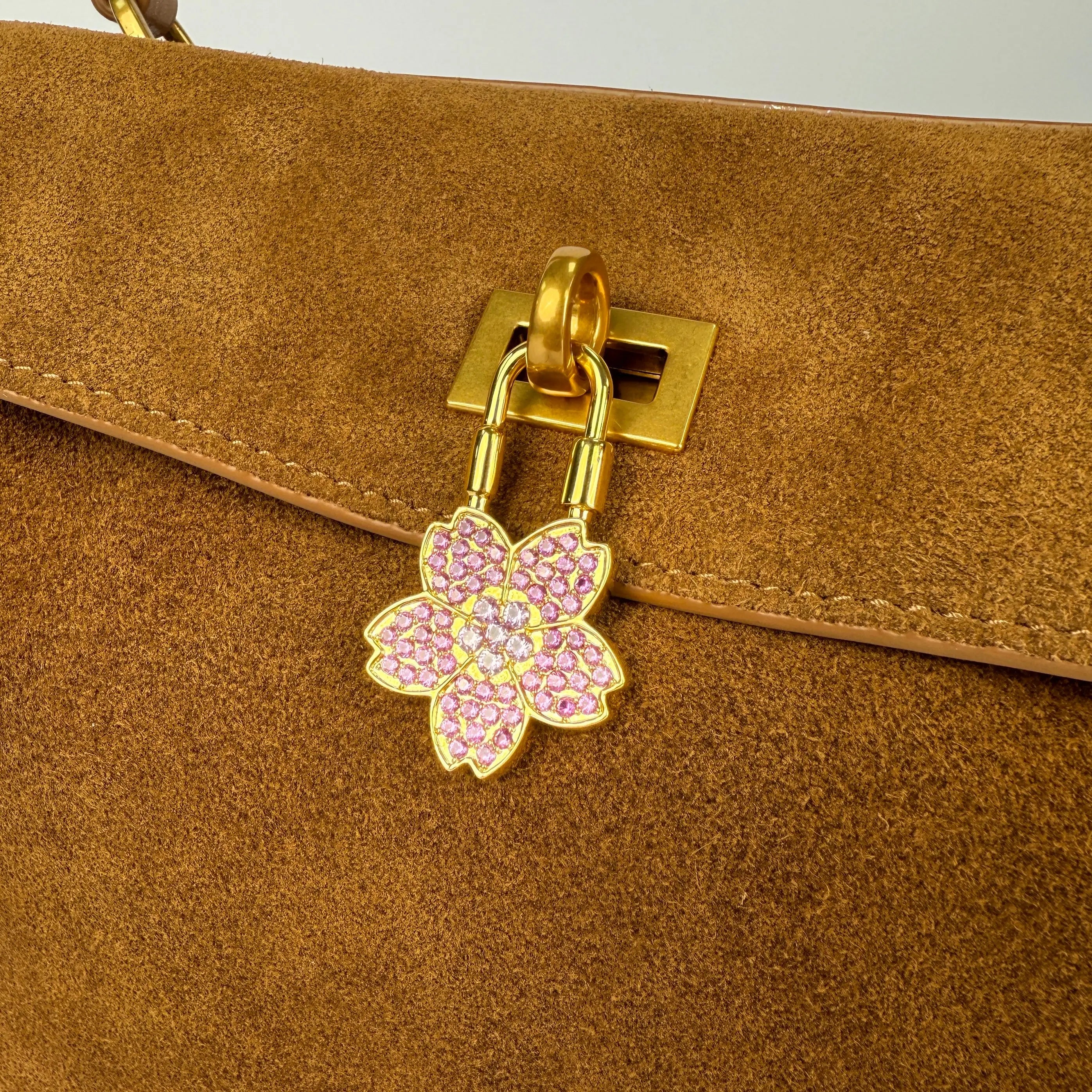 Yinghua Cadenas Bag Charm — by Mélodie Cécile - Clear dressupyourpurse