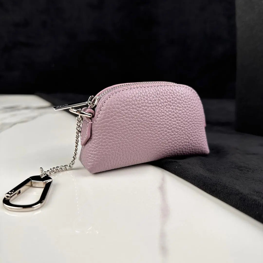 The Lippy Case - Togo Leather Mini Cosmetic Pouch dressupyourpurse