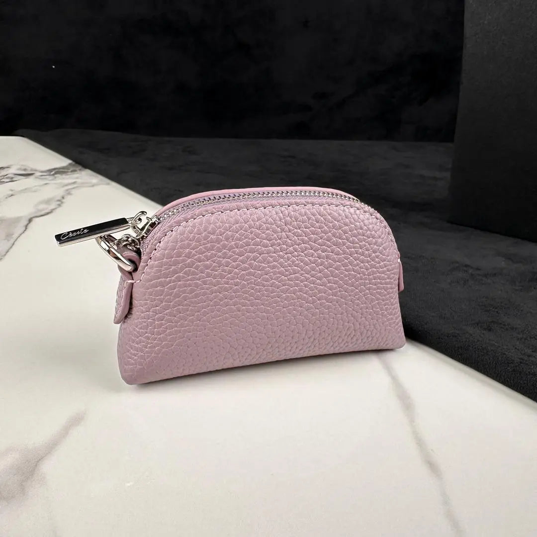 The Lippy Case - Togo Leather Mini Cosmetic Pouch dressupyourpurse