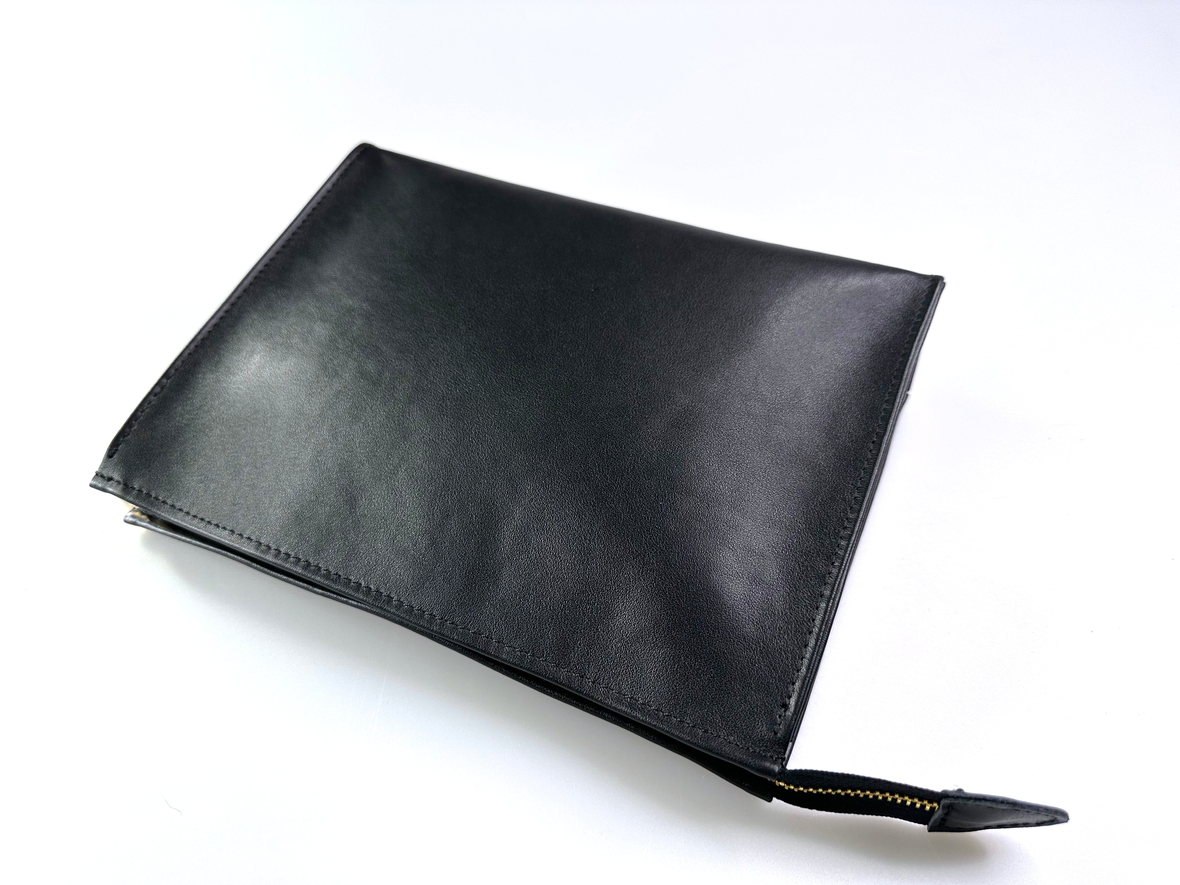 Trousse de Toilette en Cuir 26 - Noir