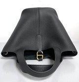 PRE ORDER  - Josette - Versatile Bucket Bag - Grained Cowhide - Black