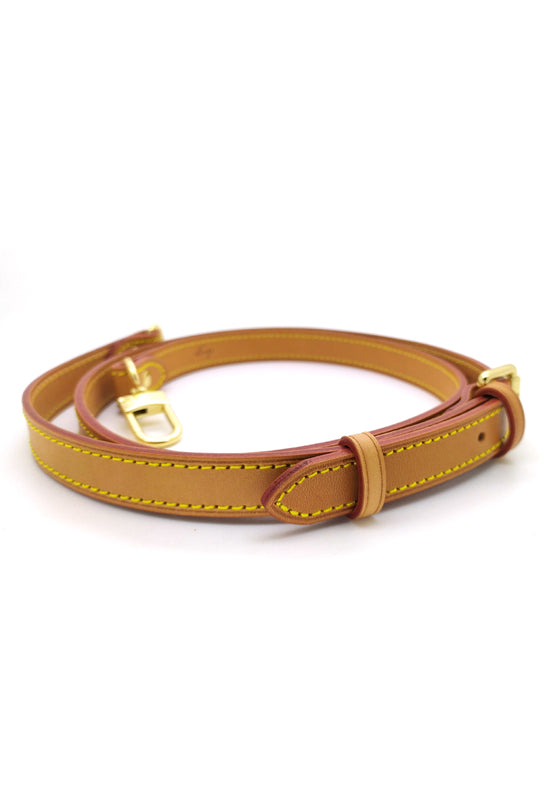 Louis Vuitton Strap Replacement Premium Cotton and Vachetta Leather Ad –  Timeless Vintage Company