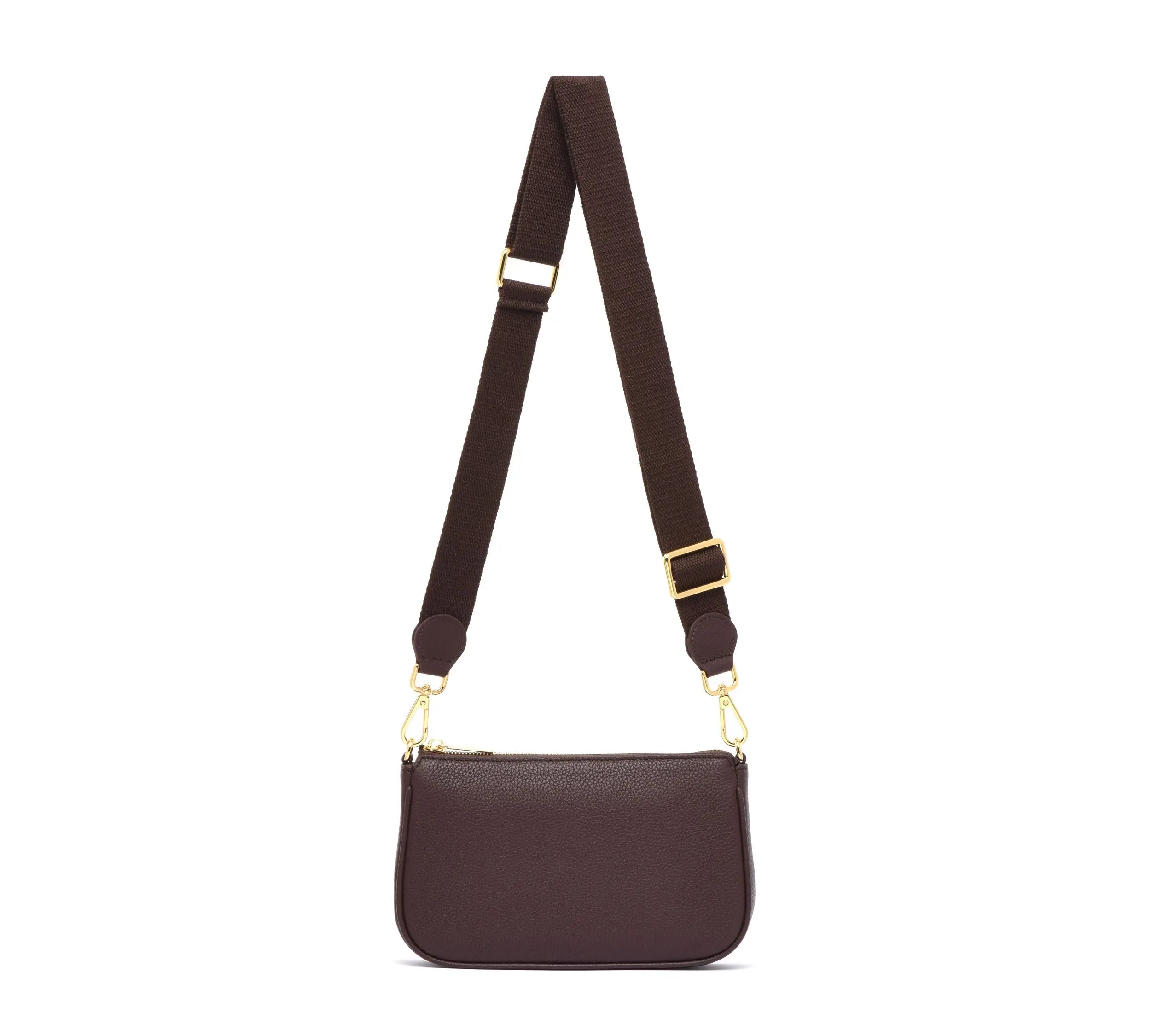 HCC X DUYP - Medium pochette - Chocolate (restock june 2026) dressupyourpurse