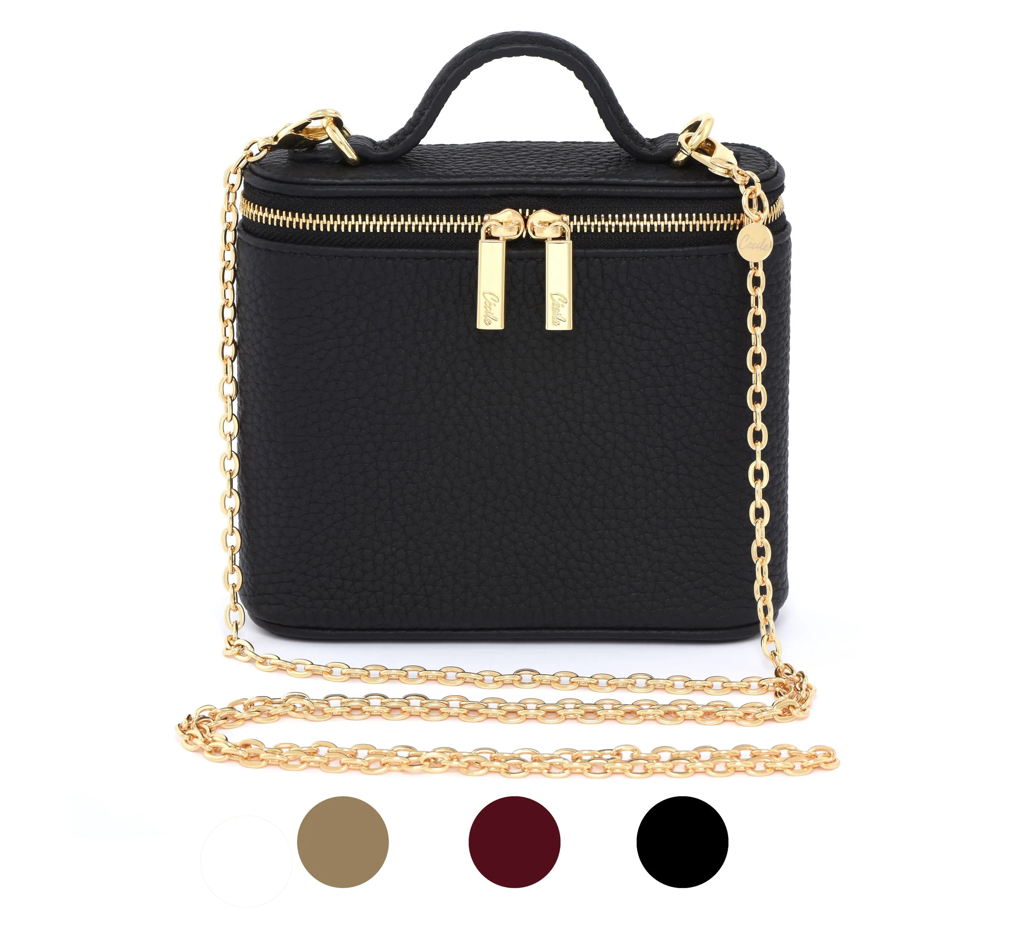 Pre Order - Crossbody Mini Vanity - Togo Leather - 3 Colors dressupyourpurse