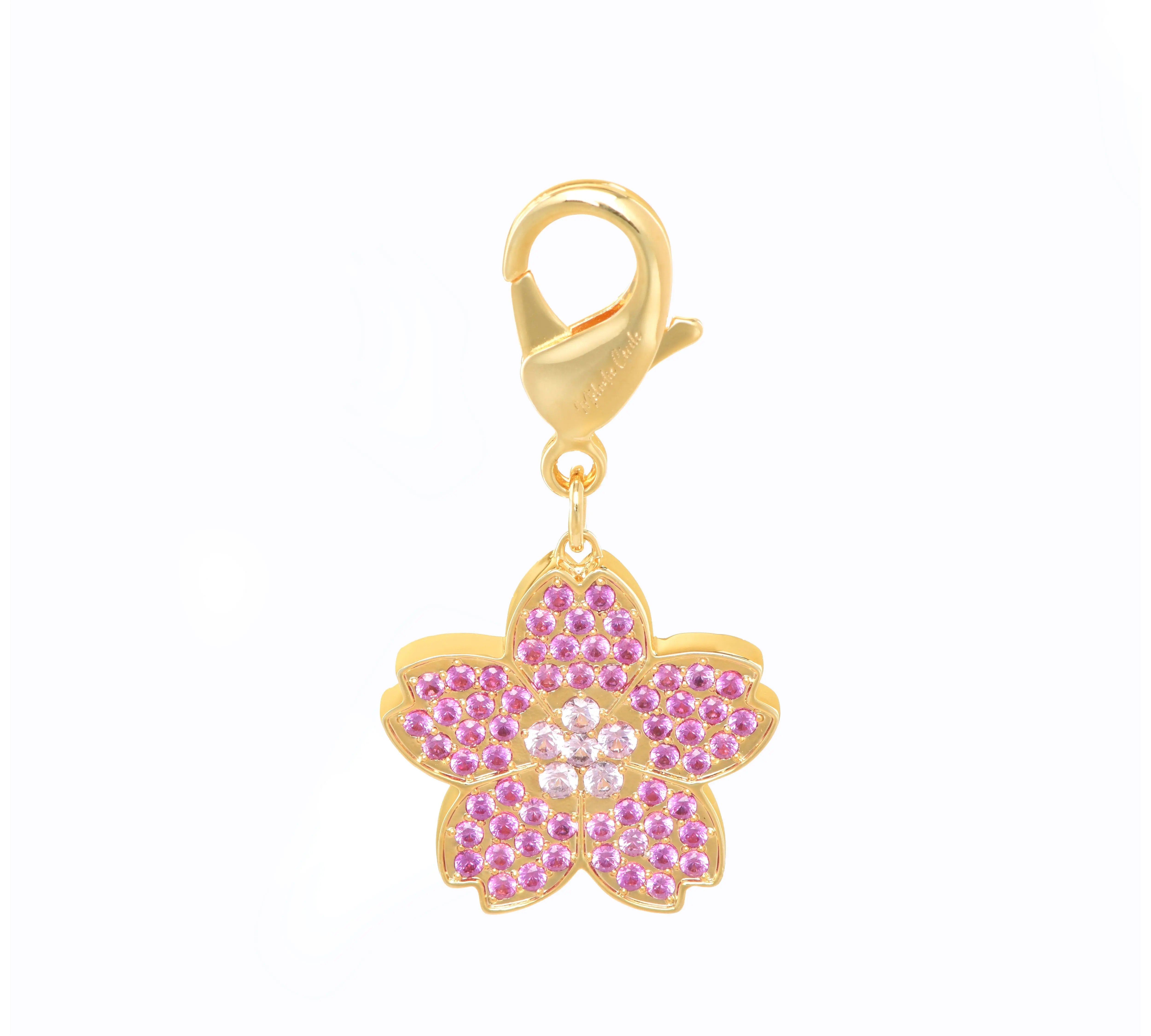 Yinghua Bag Charm — by Mélodie Cécile - Pink dressupyourpurse