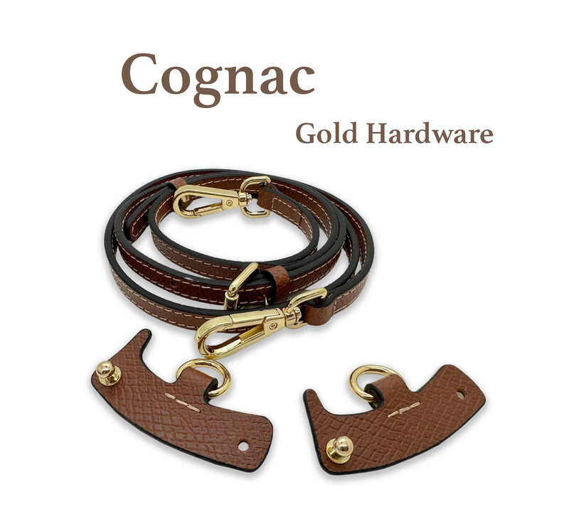 Longchamp, Bags, Longchamp Mini Pouch With Handle In Cognac Crossbody  Conversion Kit