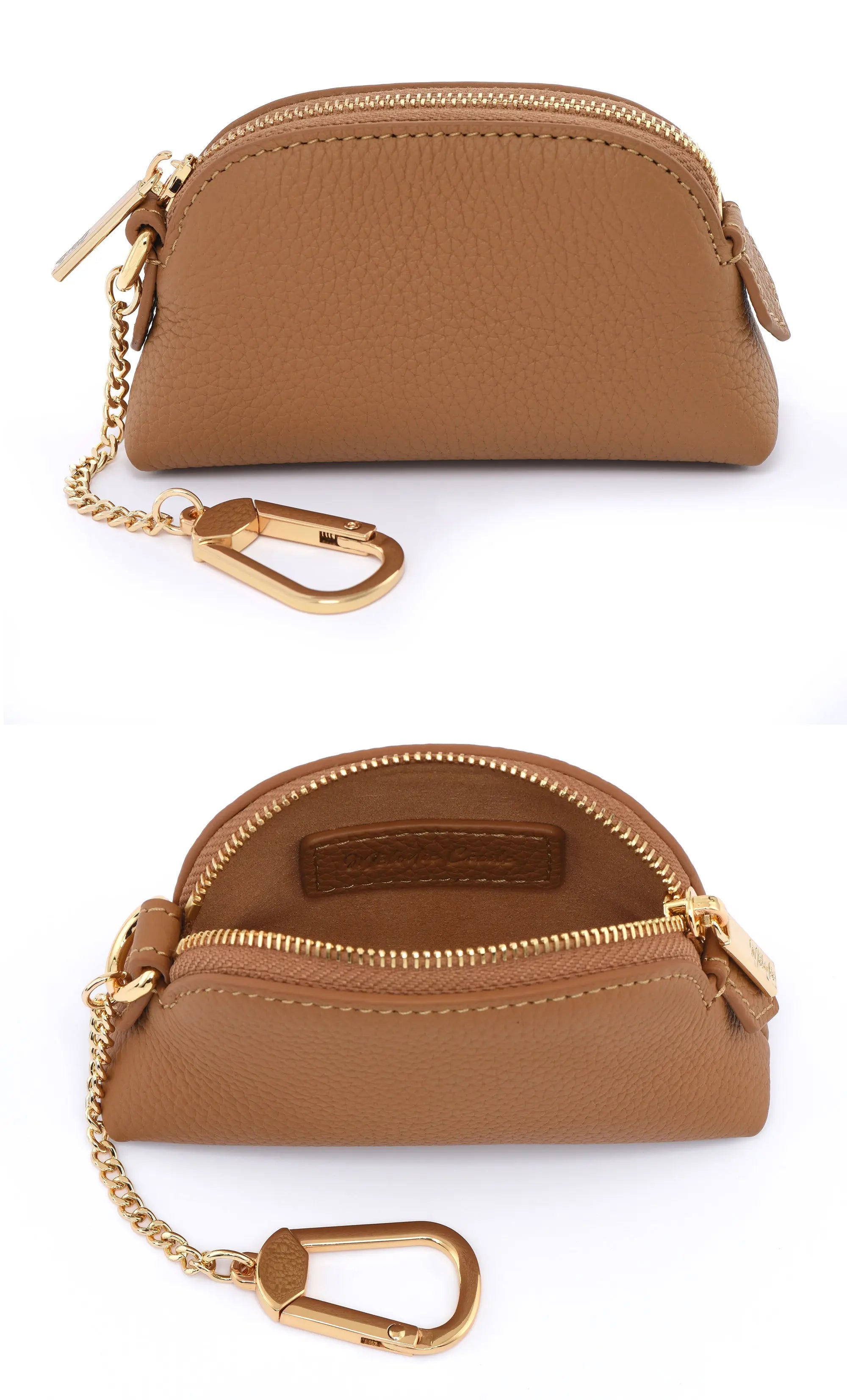 The Lippy Pouch – Mini Cosmetic Case in Togo Leather