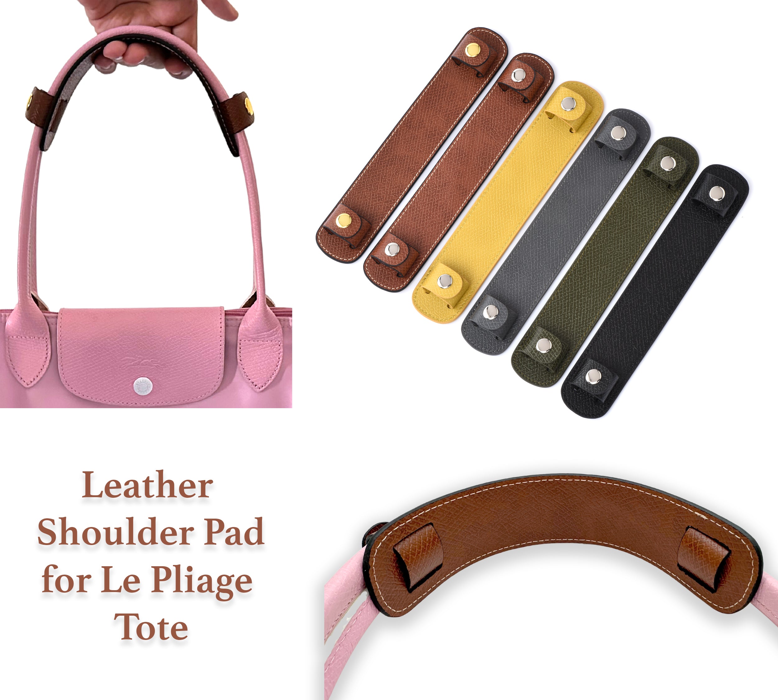 Shoulder Pad For Le Pliage Tote - 6 colors