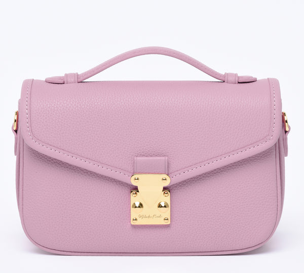 PRE ORDER - Dusty Pink - "Le Petit Paris15" Crossbody bag - Gold Hardware