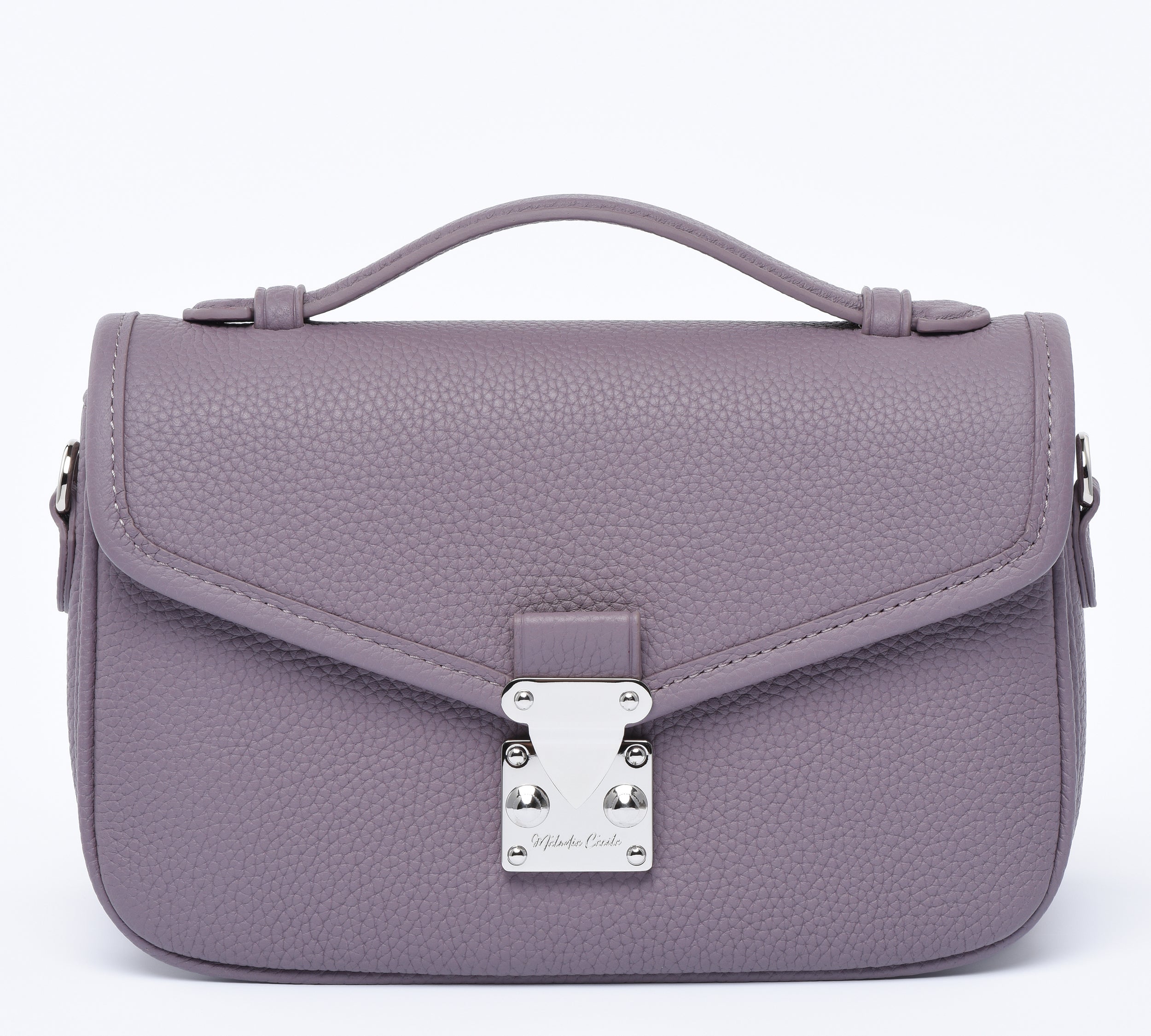 PRE ORDER Lavender - "Le Petit Paris15" Crossbody bag - Silver Hardware