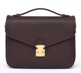 PRE ORDER "CHOCOLATE BROWN" - Paris 15 Satchel Crossbody bag (New Version)