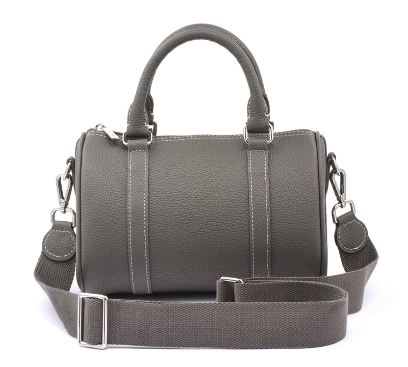Graphite Grey Togo Leather - Mini Boston bag