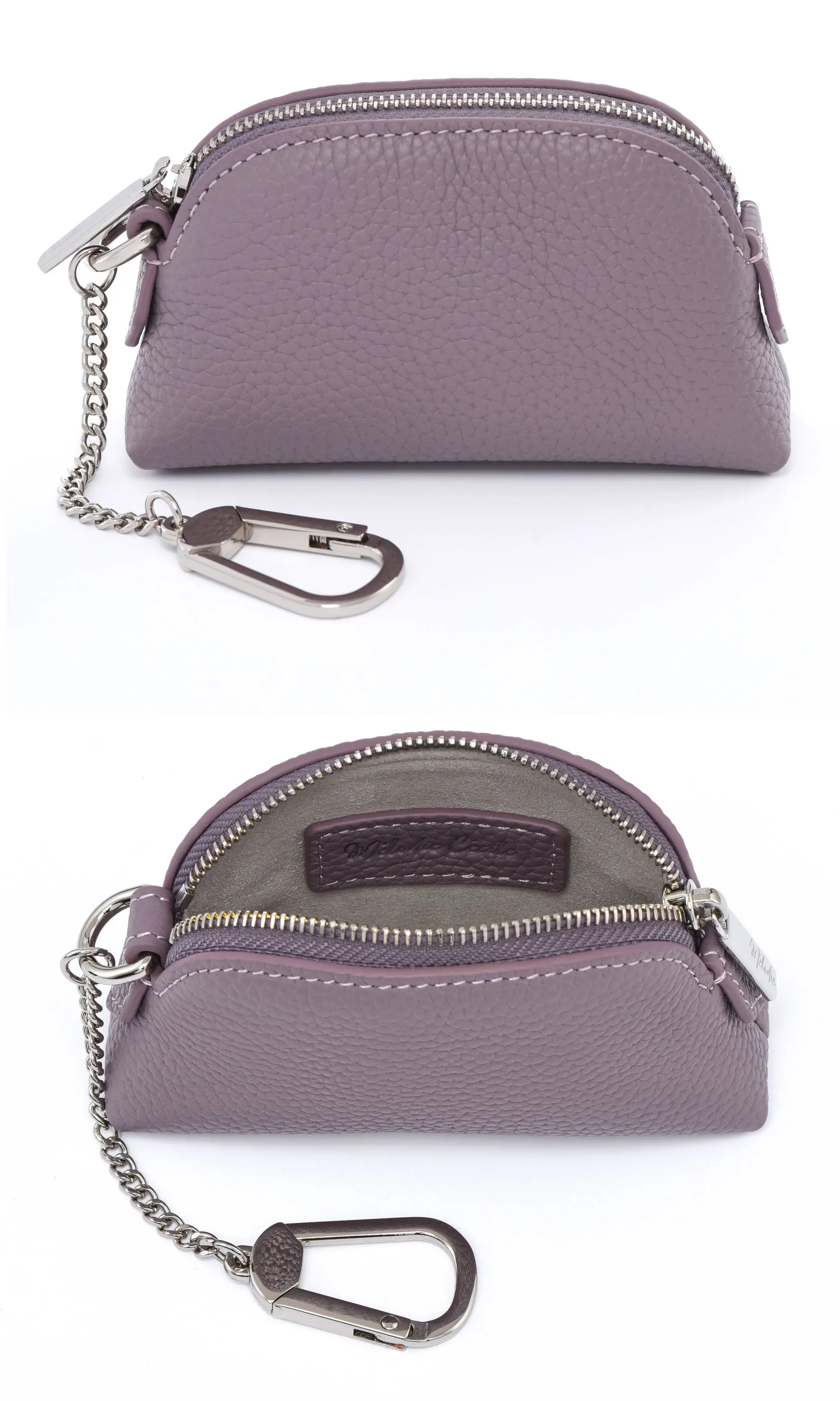 The Lippy Pouch – Mini Cosmetic Case in Togo Leather