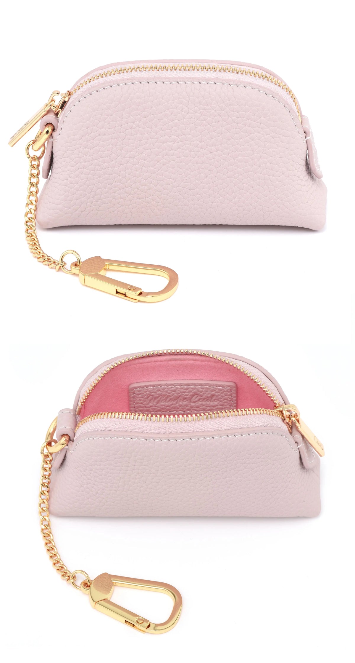 The Lippy Case - Togo Leather Mini Cosmetic Pouch dressupyourpurse