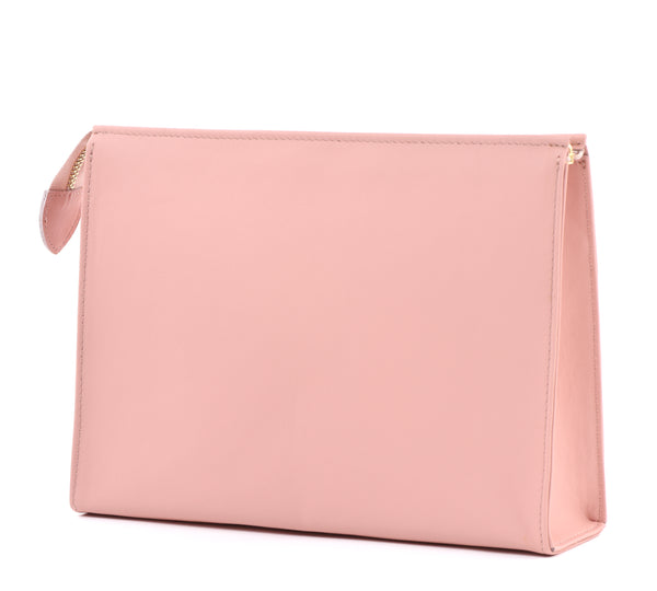 Leather Toiletry Pouch 26 - Pink