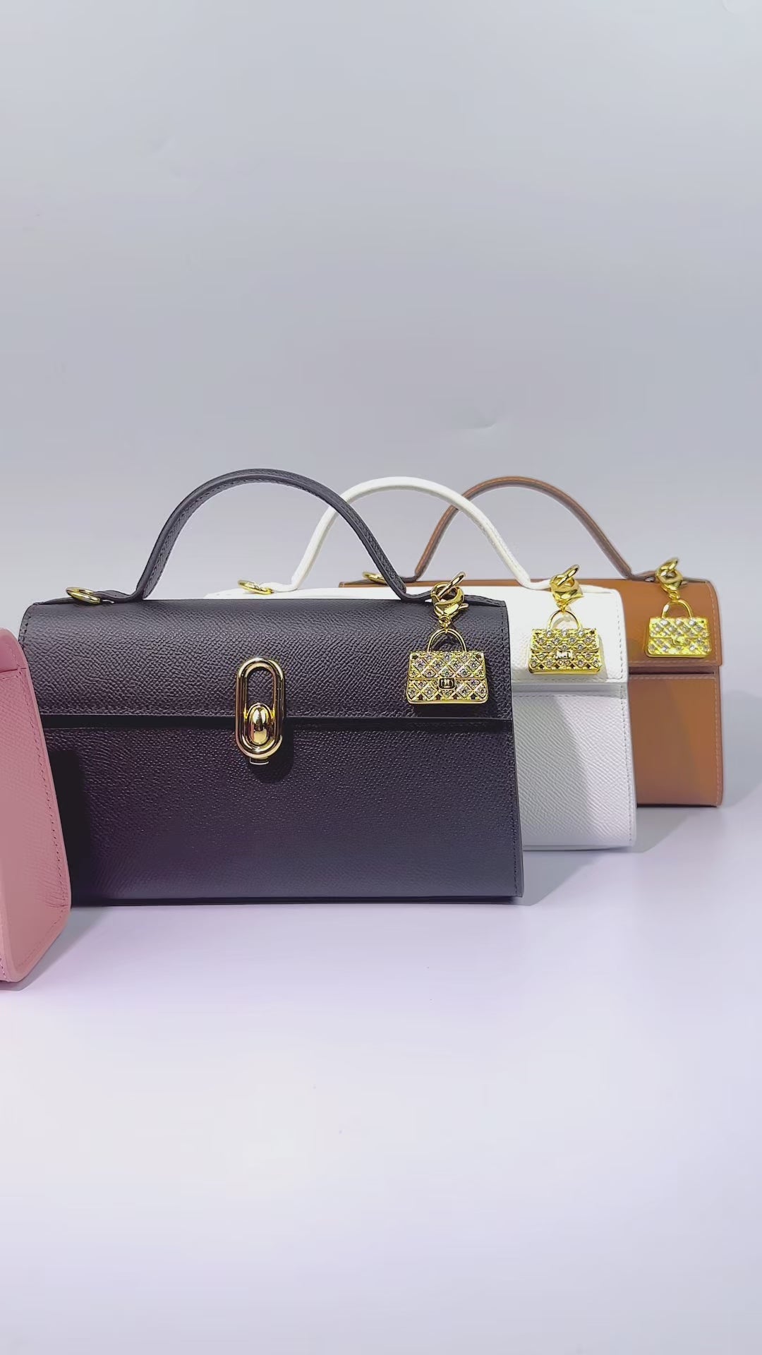 Yinghua Charm | 18K Gold-Plated Brass & A5 Zircon by Mélodie Cécile