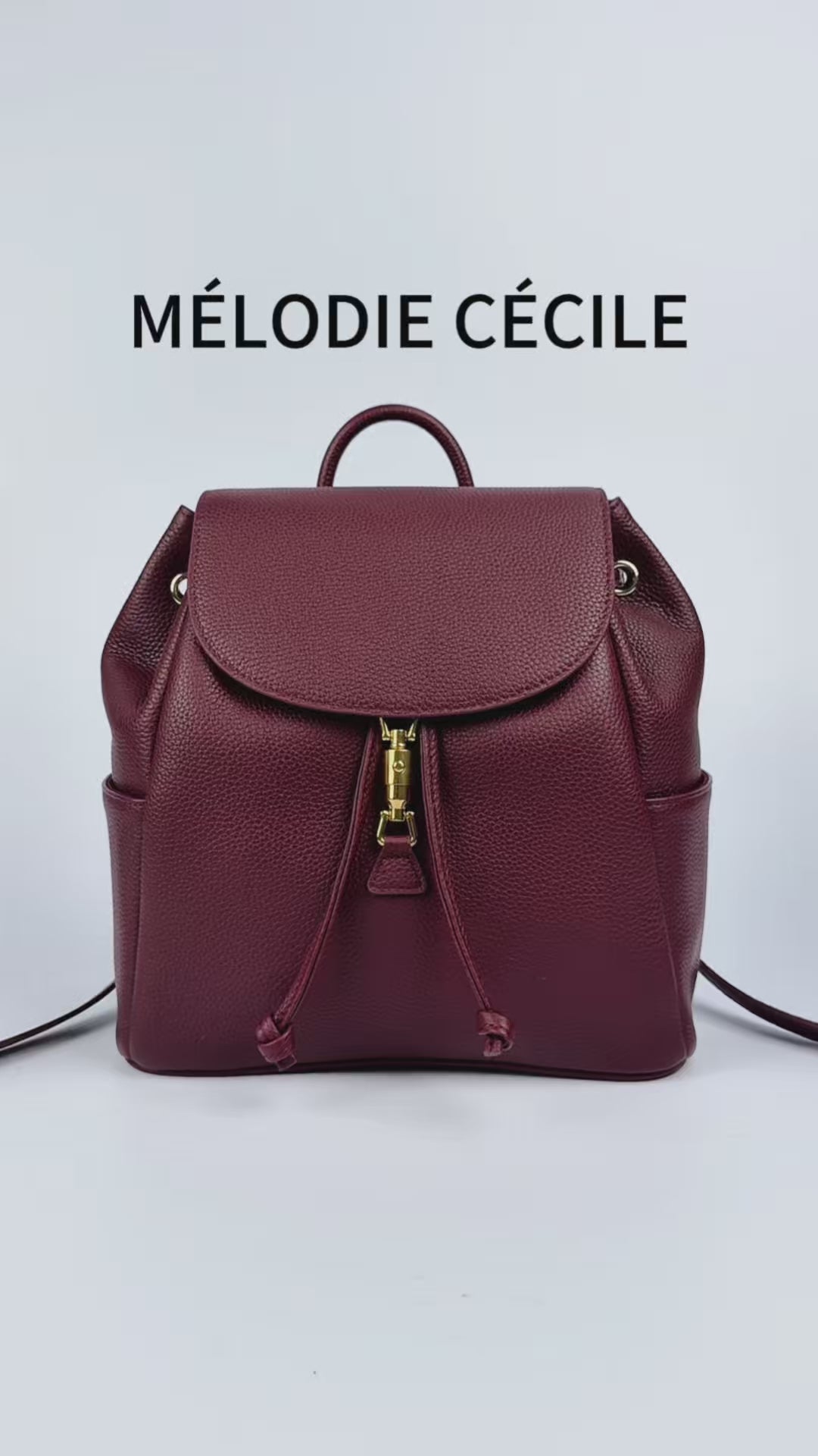 Full Togo Leather Backpack | Elegant Everyday Design