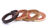 OUTLET USA ONLY 5/8" - 15mm  Non-Adjustable Leather Strap - 4 colors - 5 sizes