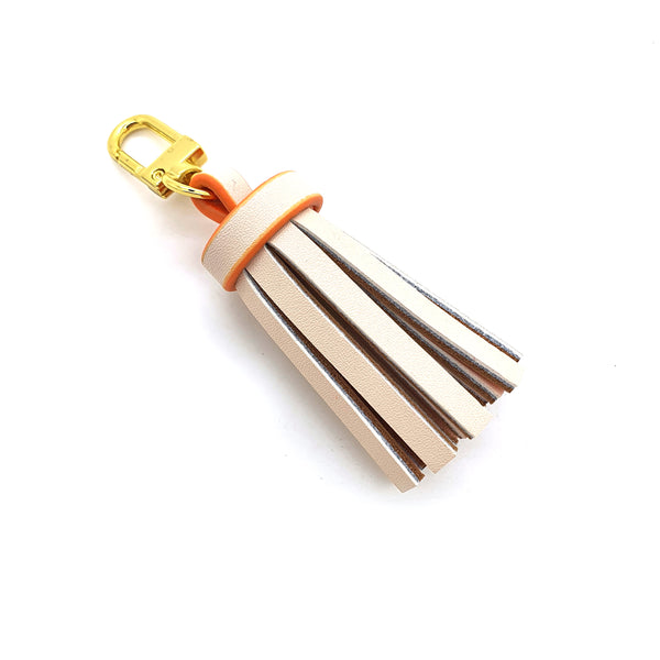 Mini Tassel BAG CHARM - 6 colors - Gold plated Hardware _ USA ONLY