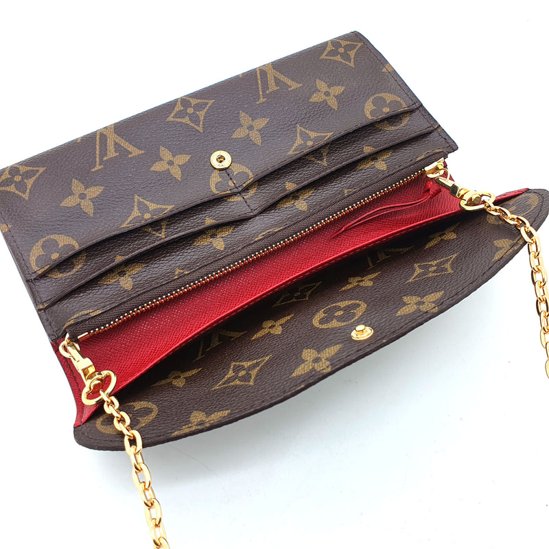 Crossbody Chain Conversion Kit For Wallets (Lv Sarah, Emilie, Chanel Wallets and more)