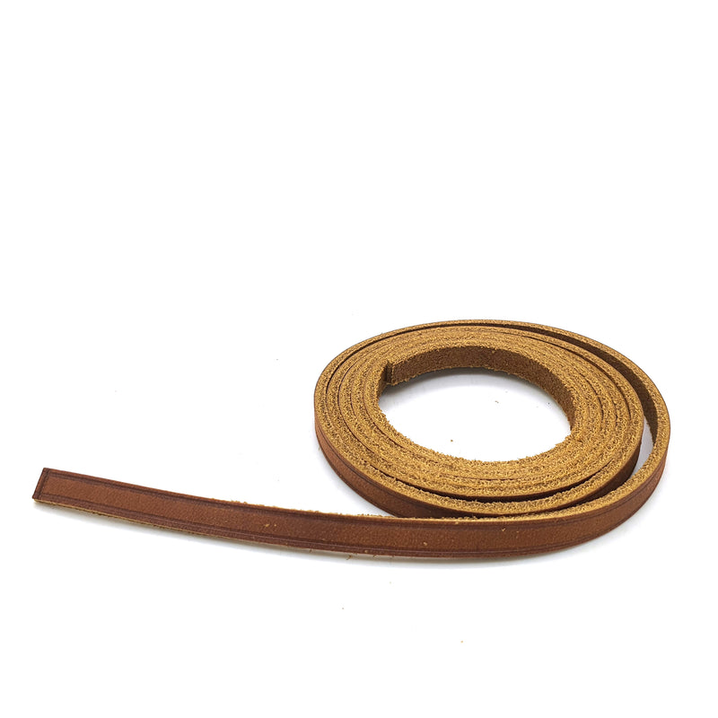 Tanned Cowskin Leather Drawstring Cord 6mm (for Noé, Montsouris...)