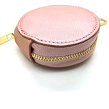<transcy>Pouch Key Napa Leather Pink</transcy>