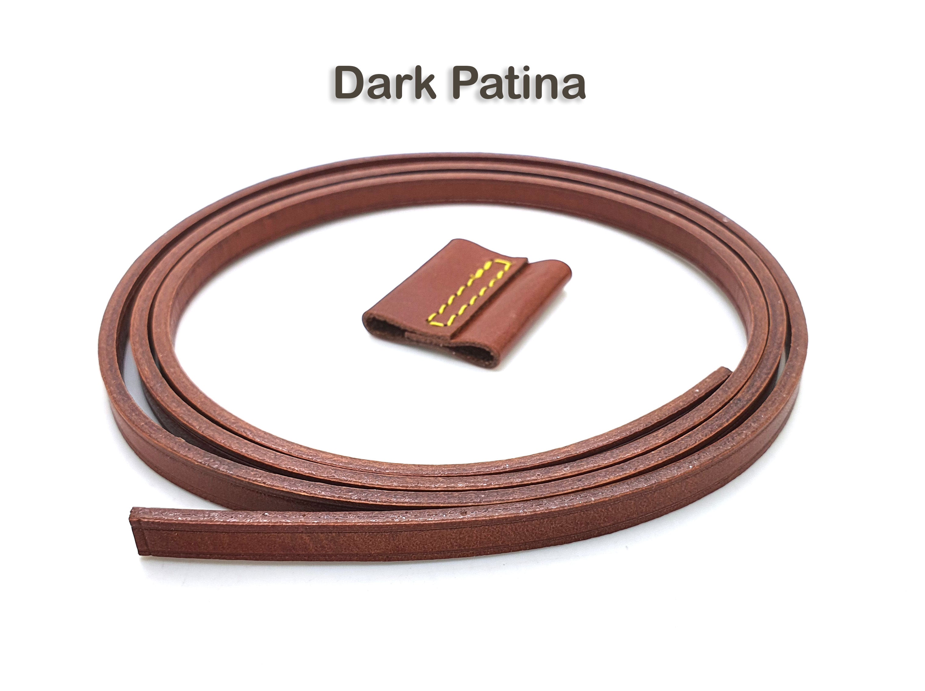 Vachetta Leather Drawstring Cord 6mm with Slide - for NOE, MONTSOURIS...