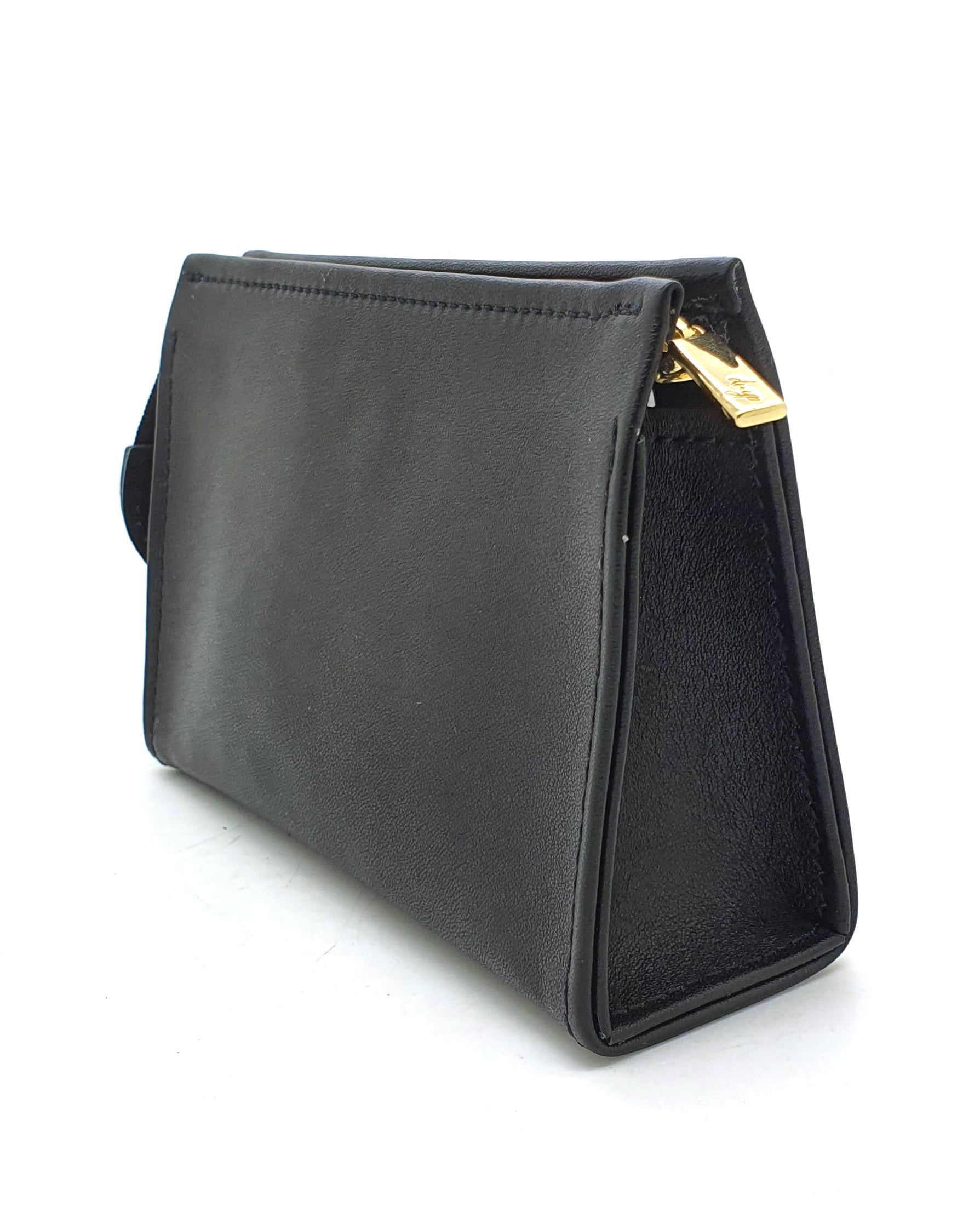 Trousse de Toilette en Cuir 15 - Noir