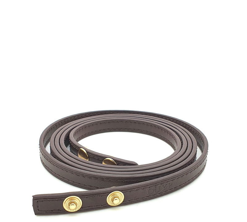 Purse Straps. Replacement Leather 3/4 Strap W/ Snap 