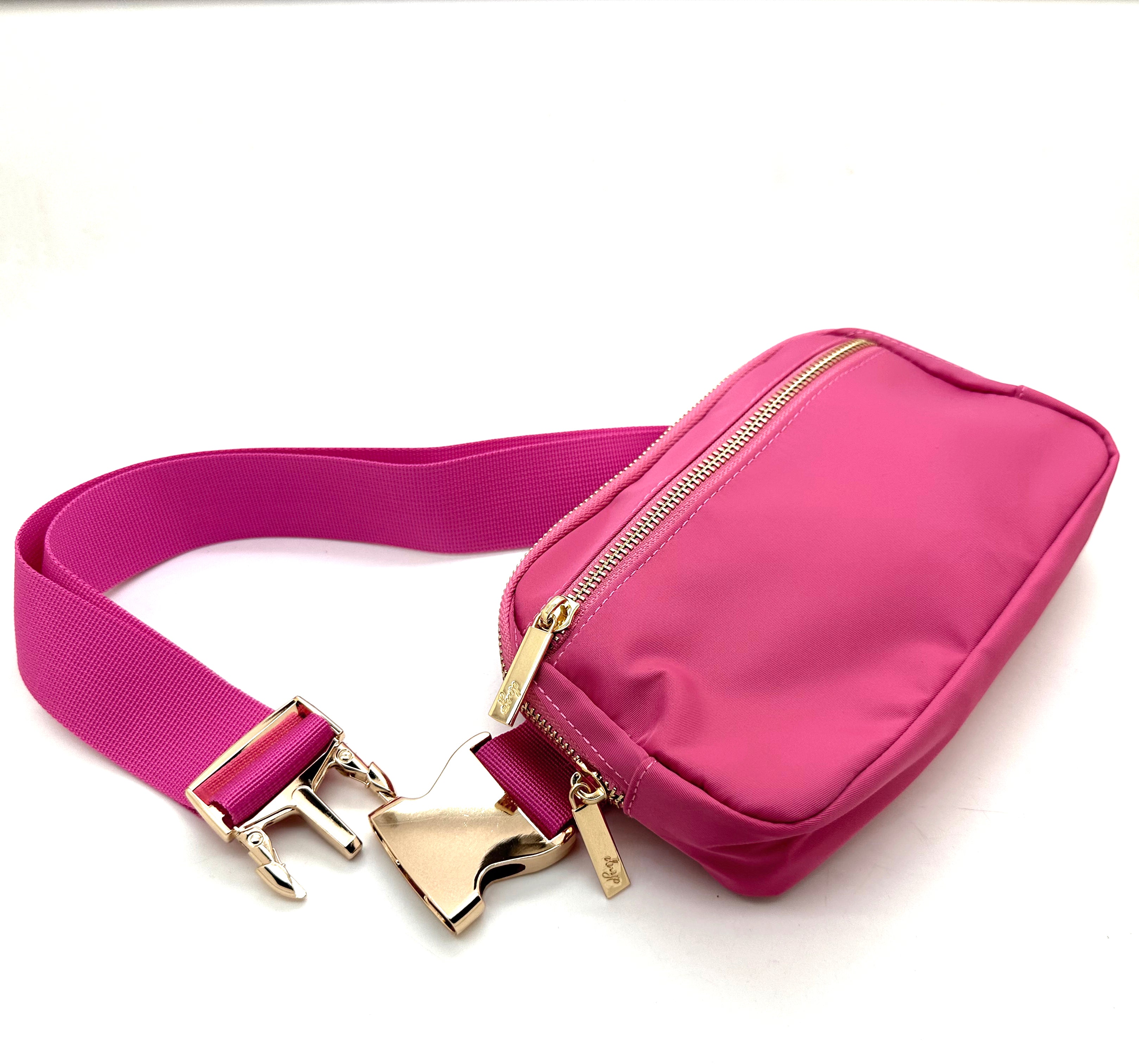 Sac "On the Move" - ​​Sac banane en nylon premium - ROSE