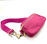 "On the Move" bag - Premium Nylon Fanny Pack - PINK