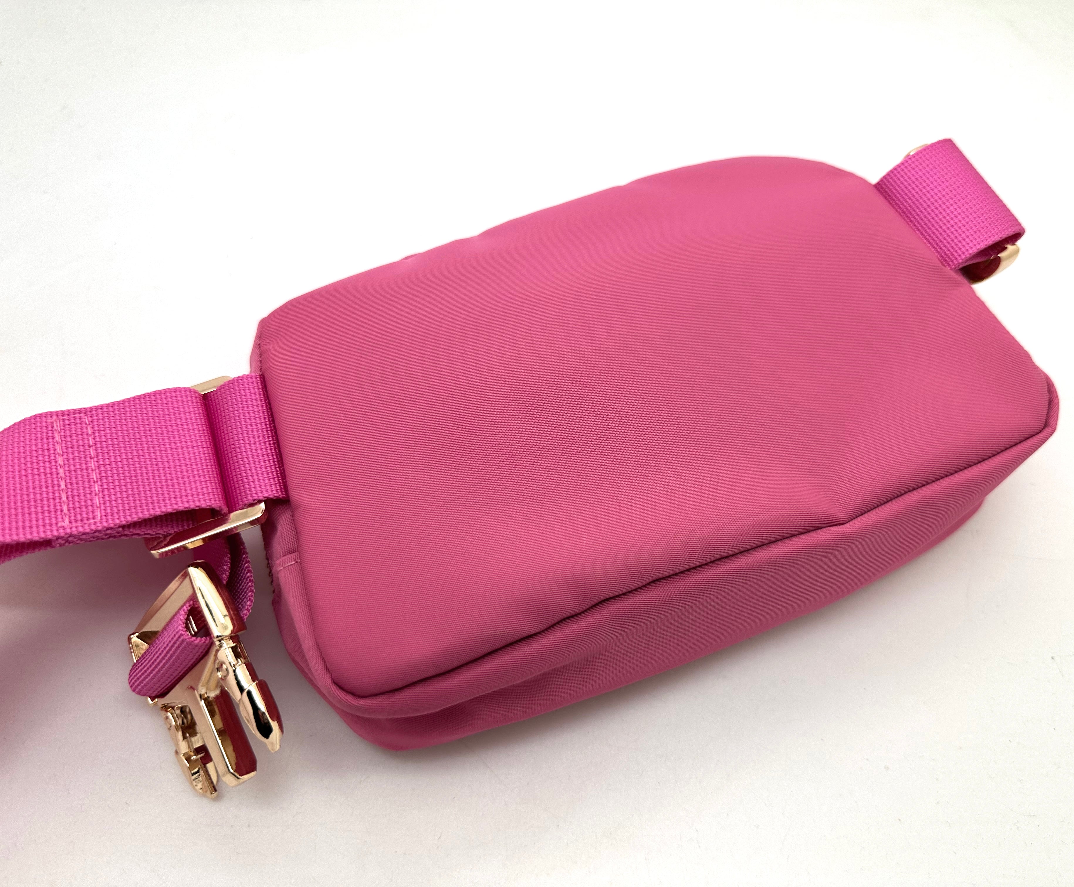 Sac "On the Move" - ​​Sac banane en nylon premium - ROSE