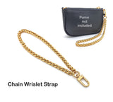 Braided Metal Wristlet Chain