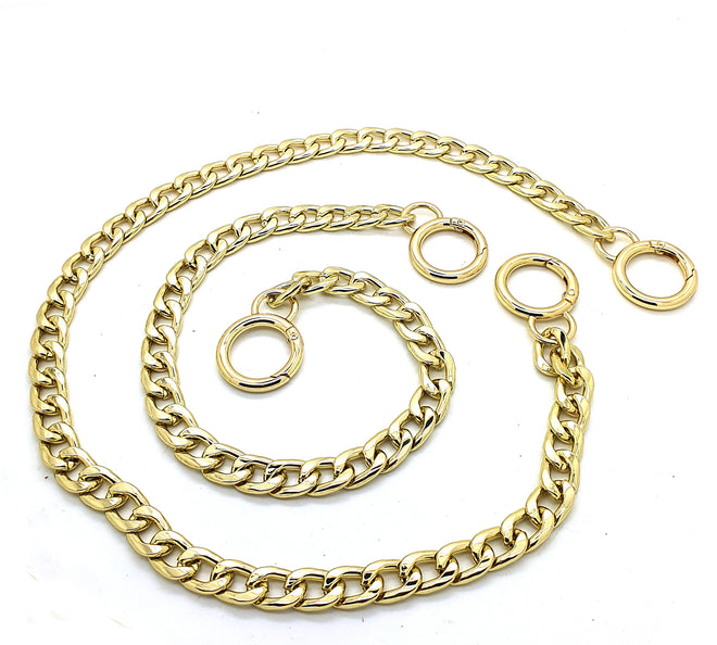 Large Golden Decorative Chain from 25cm to 60cm