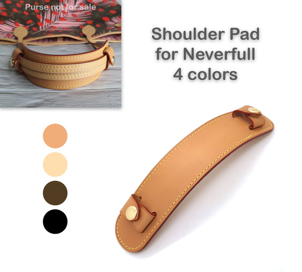 NEW Leather Adjustable Shoulder Strap Pad for LV Neverfull PM MM GM Tote Bag