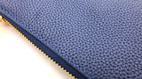 HCC X DUYP - Mini pochette -  Navy Blue Grained Leather
