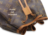 Let's talk Louis Vuitton Monceau Bag replacement straps & Vintage purse  strap LV Noe Bag drawstrin…