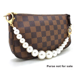 Pearls Handle Bag Charm 33cm