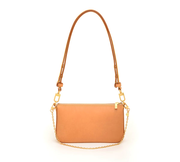 DGAZ Vachetta Leather Crossbody Strap for ONTHEGO bag with Gift